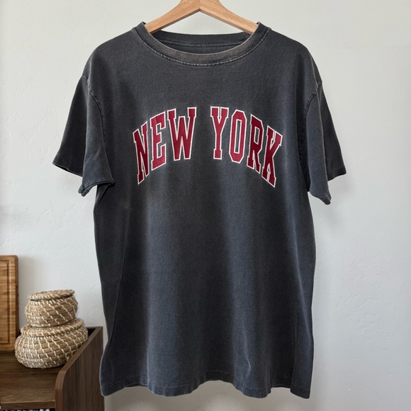 Brandy Melville Tops - Vintage John Galt New York Graphic Tee